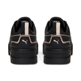 Puma mayze ut metallic sneakers women in white - Back View
