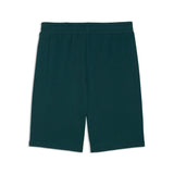 PUMA manchester city KING sweat shorts men in green and blue — back view