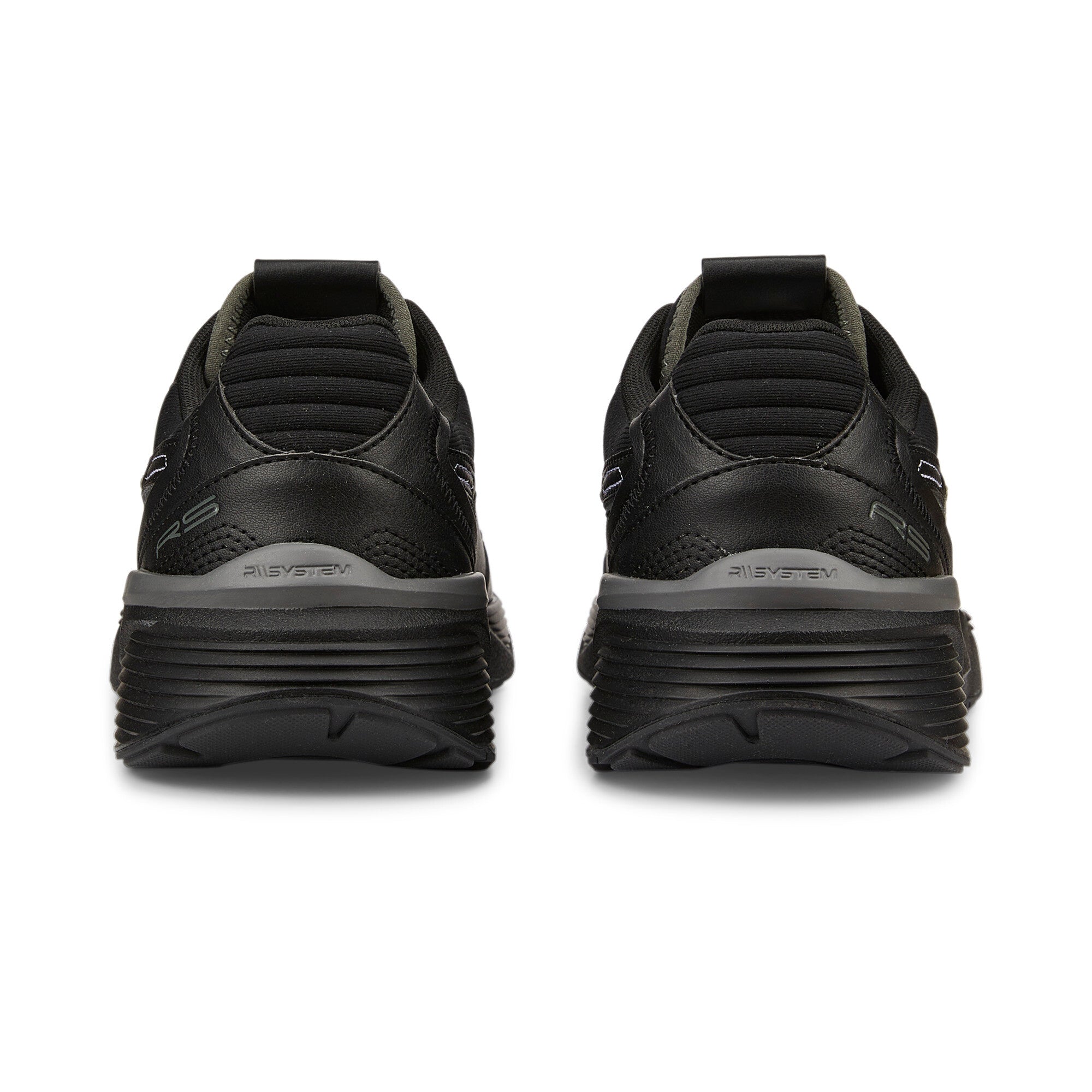 Puma RS-metric core sneakers in white - Back View