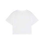 Puma tad essentials baby tee in white - Back View
