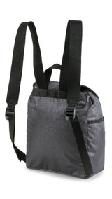 Puma prime time backpack in black - Back View