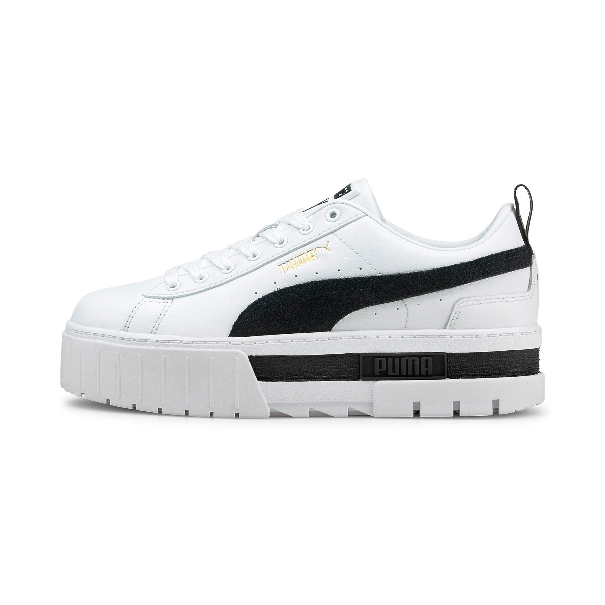 Puma mayze sneakers women in white - Side View 01