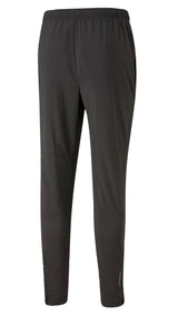 Puma run favourite tapered running pants men in black - Back View