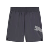 PUMA train all day essentials big logo 7" woven short men in galactic gray