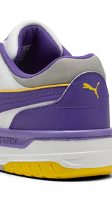 Puma rebound retro sneakers in white - Back View