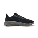 Puma running flexfocus lite modern woven shoes in black - Side View 03