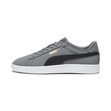 Puma smash 3.0 buck sneakers in black - Side View 01