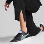 Puma her high-waist pants women in black - Model Shot 02