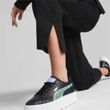 Puma her high-waist pants women in black - Model Shot 02