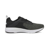 Puma comet 2 alt youth trainers in black - Side View 03