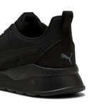 Puma anzarun lite trainers in black and black - Back View
