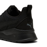 Puma anzarun lite trainers in black and black - Back View