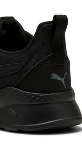 Puma anzarun lite trainers in black and black - Back View