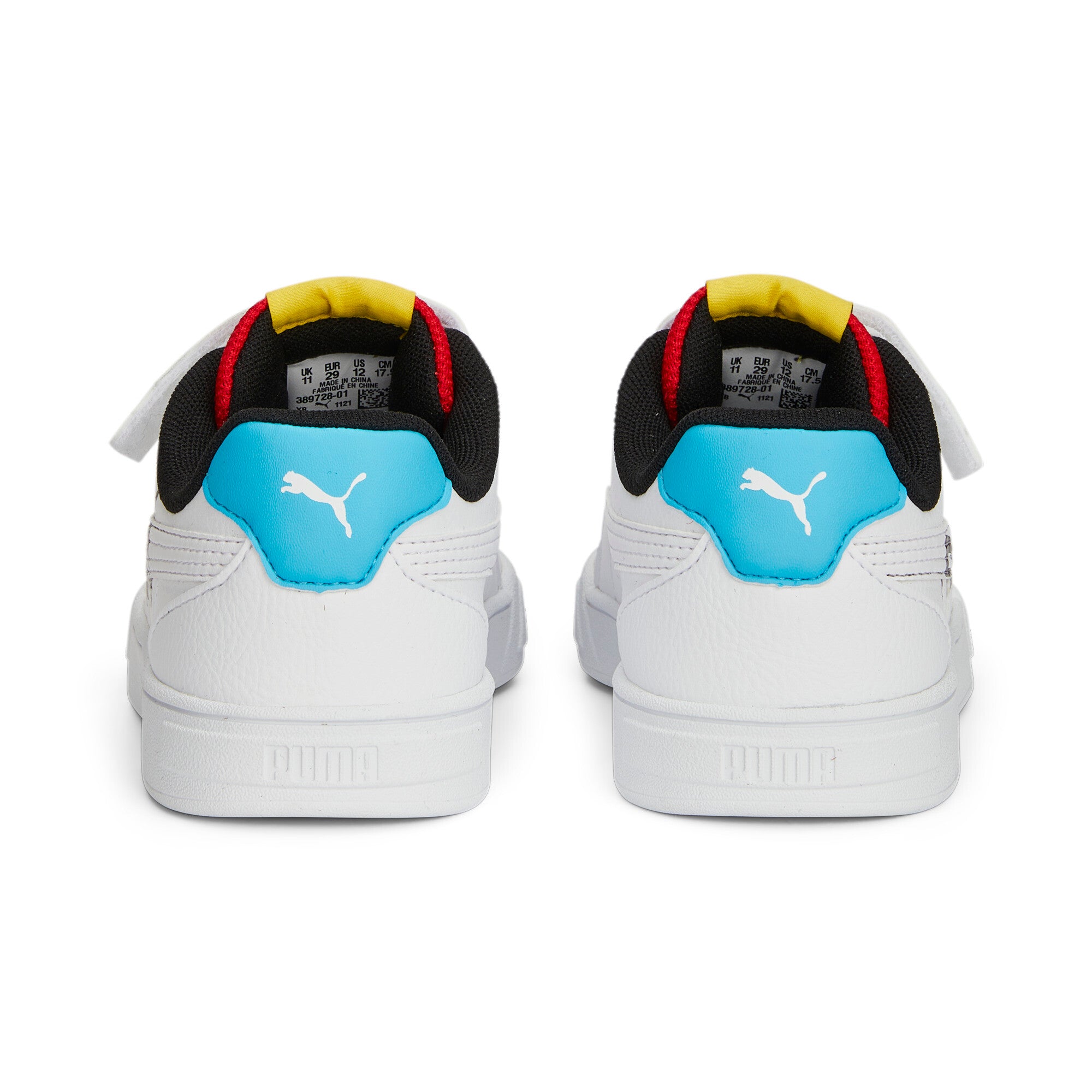 Puma caven love ac+ shoes kids in white - Back View