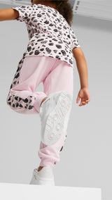 Puma essentials+ puma mates sweatpants kids in black - Model Shot 02