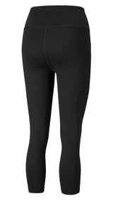 Puma train favorite forever high waist 3/4 tight in black - Back View