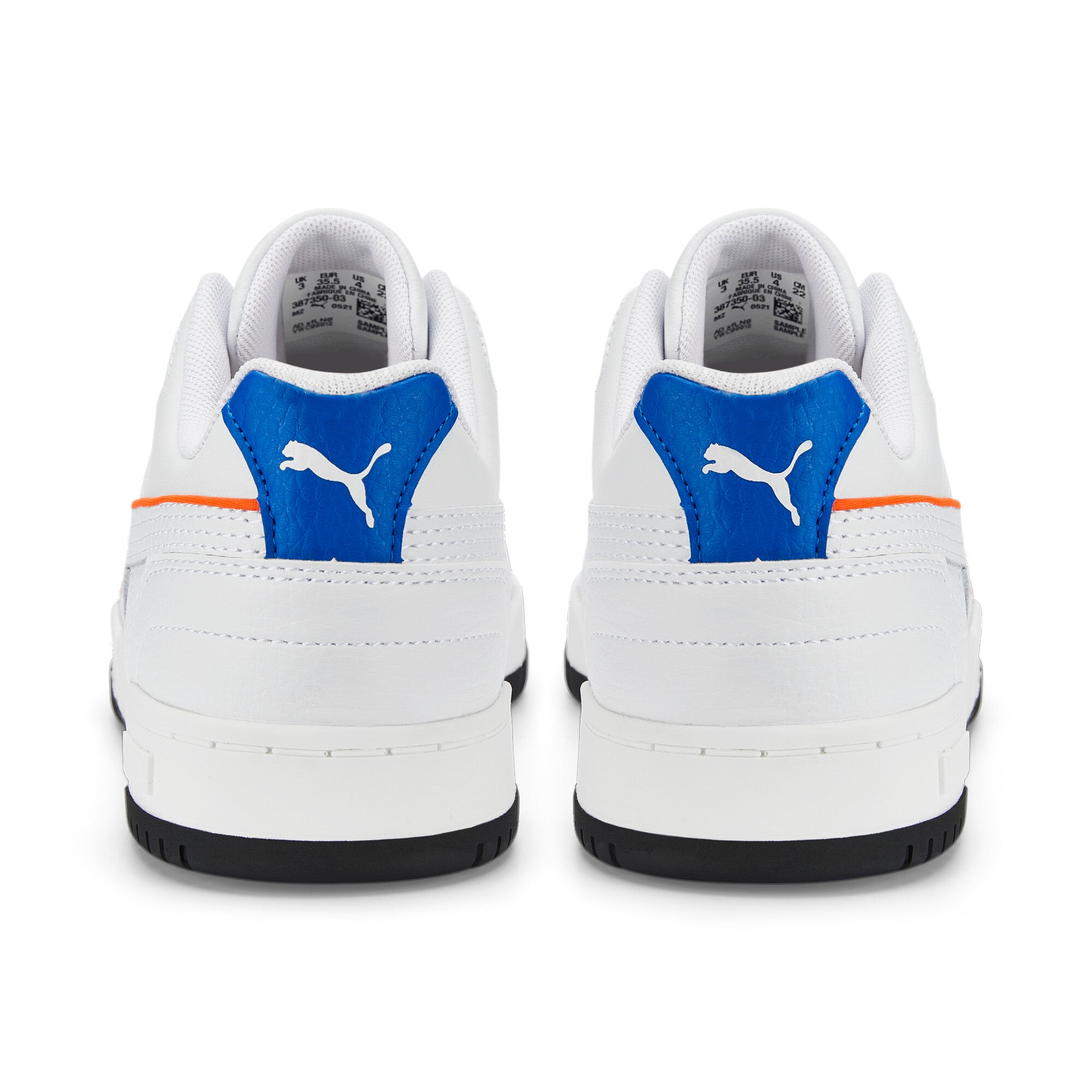 Puma rbd game low sneakers in white - Back View