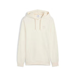 PUMA ESSENTIALS ELEVATED hoodie in light gray heather - no dye