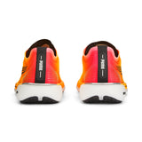 Puma running liberate nitro™ fireglow shoes in orange - Back View