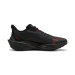 Puma darter Pro fade running shoes in black and for all time red - Side View 03