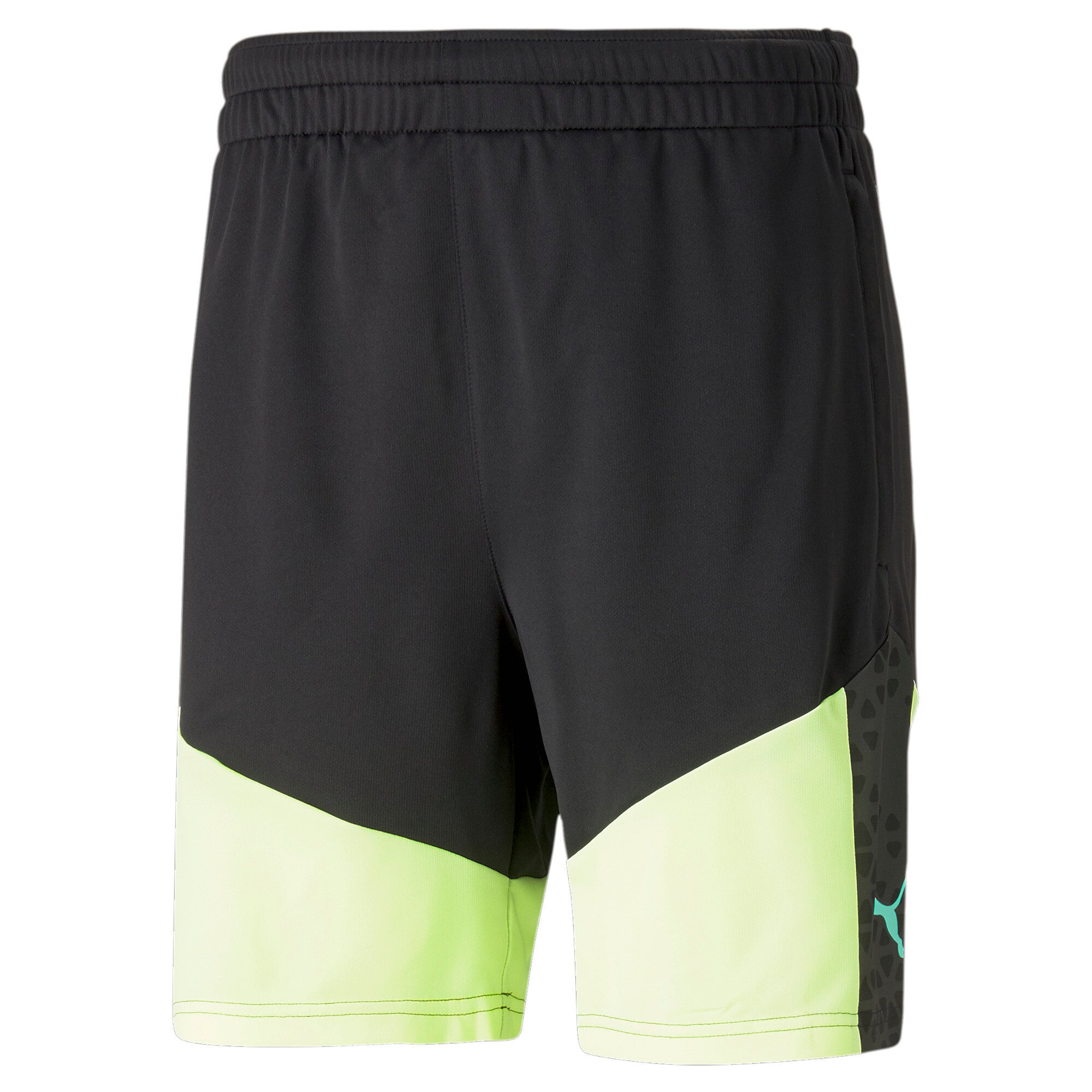 Puma football individualcup shorts in black - Front View