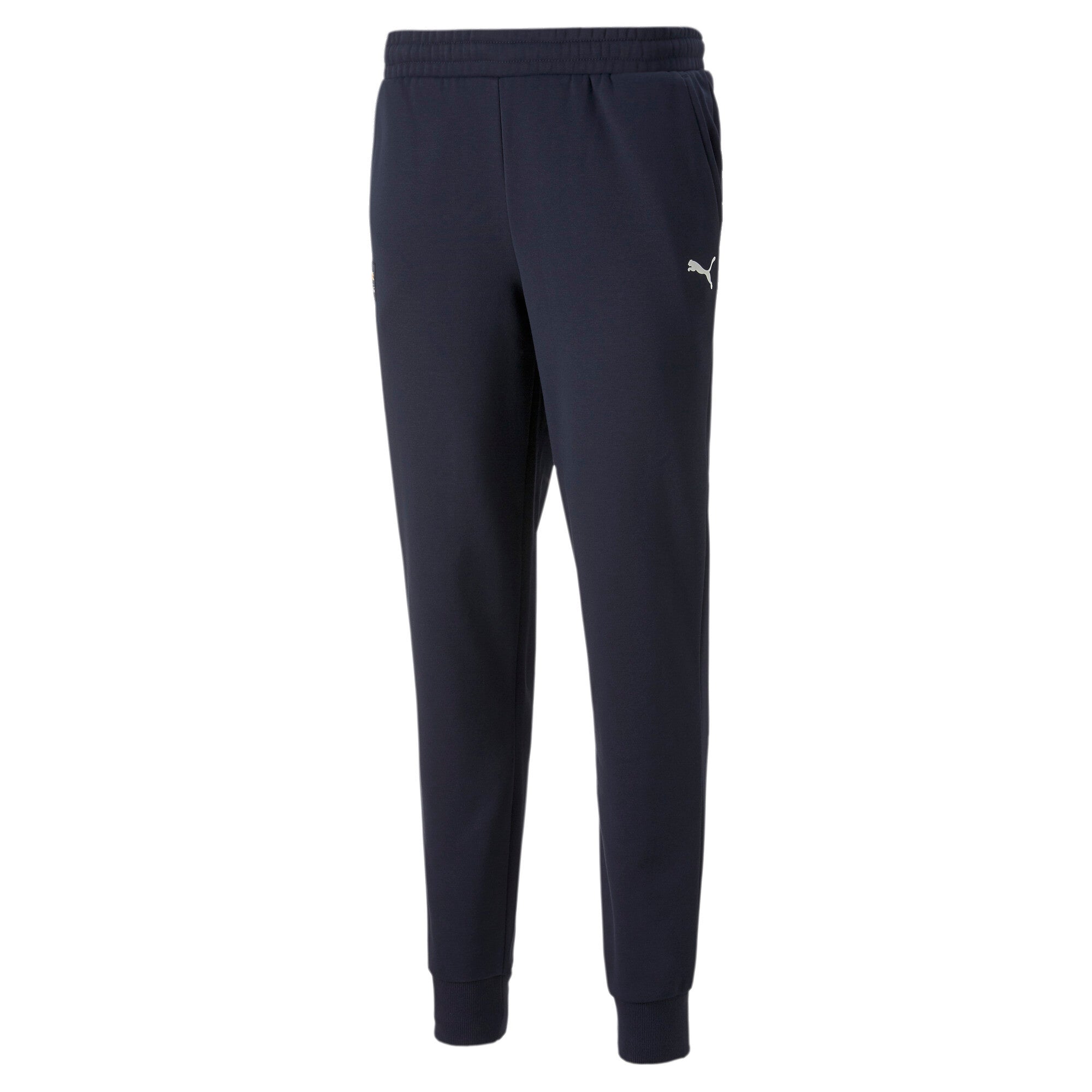 Puma red bull racing essentials fleece sweatpants men in blue - Front View