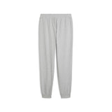 Puma essentials elevated pants in light gray heather - Back View