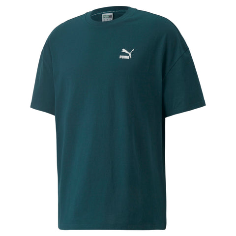 PUMA classics oversized tee men in green