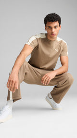 Puma T7 tee in totally taupe - Model Shot 03
