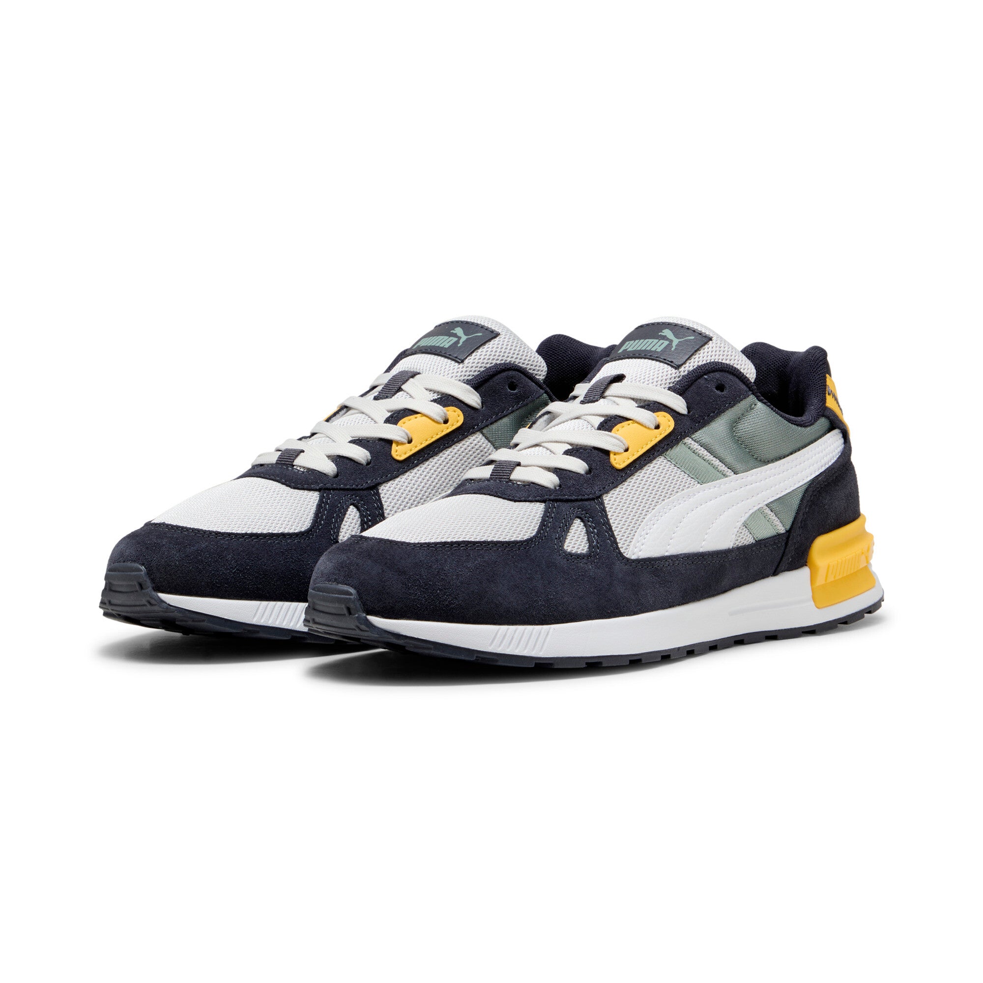 Puma graviton Pro trainers in white and new - Front View