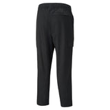 Puma classics woven pants in black - Back View