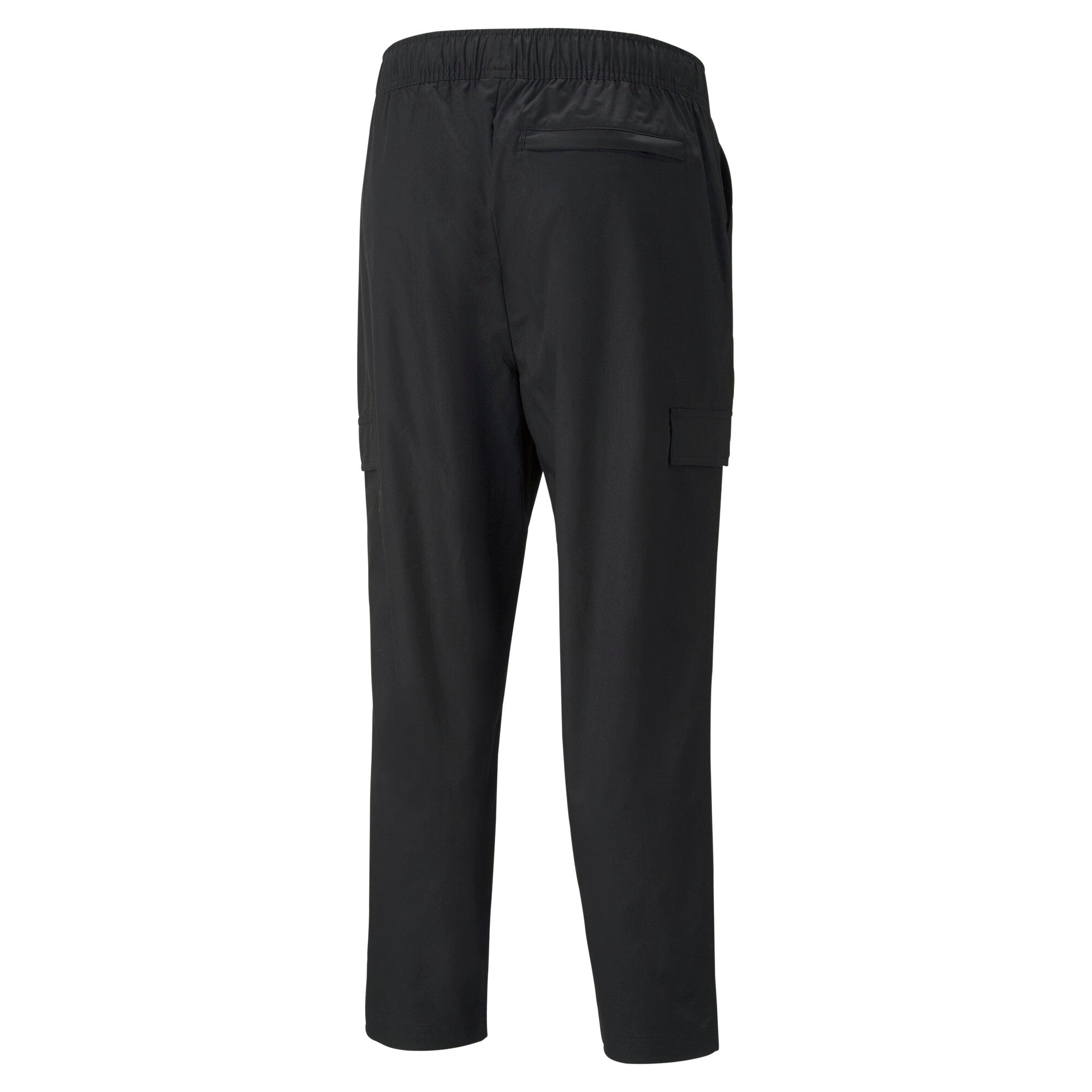 Puma classics woven pants in black - Back View