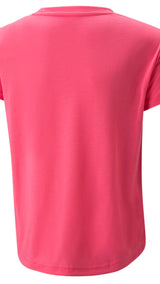 Puma modern sports tee in blue - Back View