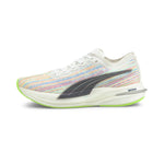 Puma deviate nitro spectra women's running shoes in white - Side View 01