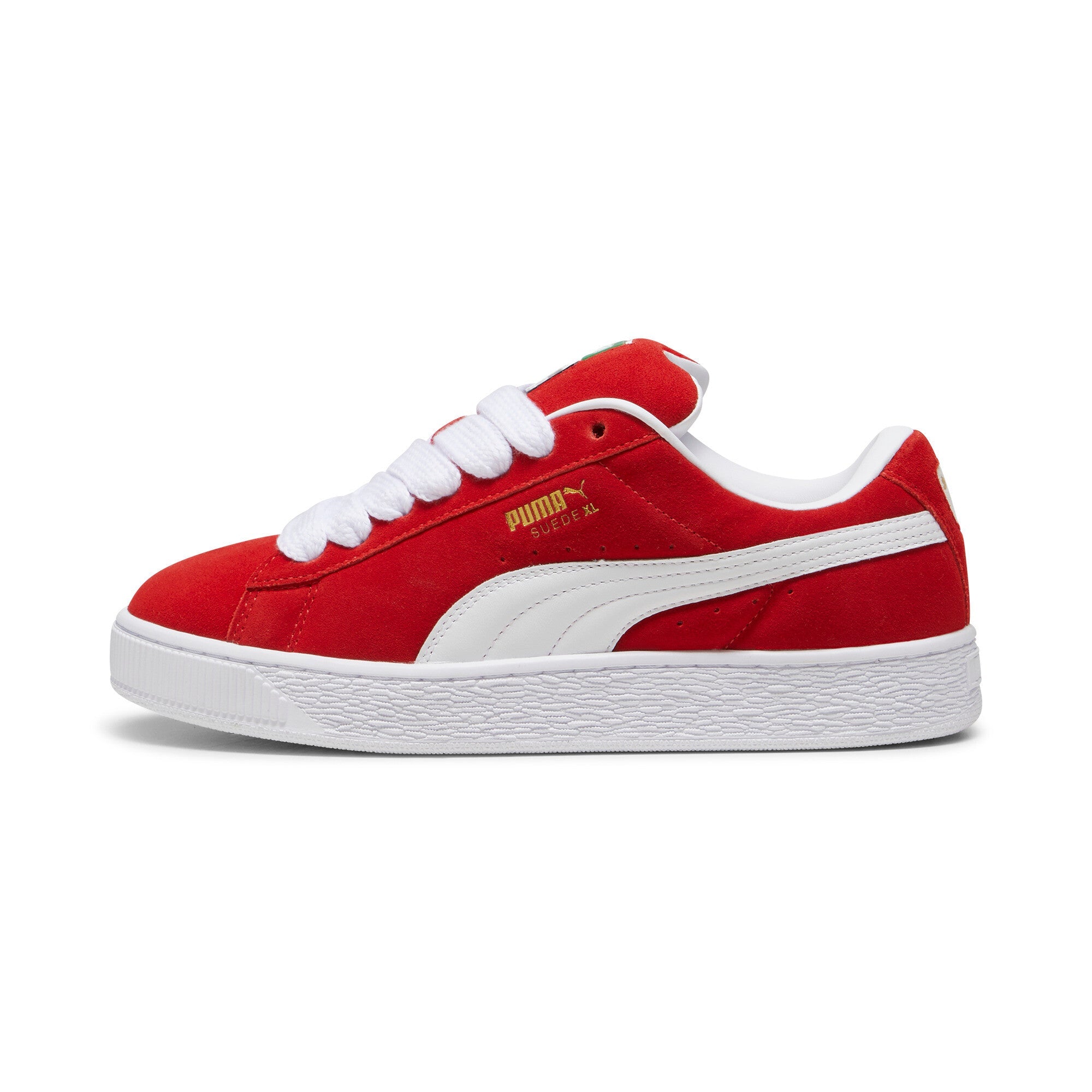 PUMA Suede XL sneakers in alpine snow - for all time red
