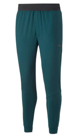 Puma training train off season poly jogger in green - Front View