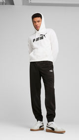 Puma essentials no. 1 logo hoodie in white - Model Shot 03