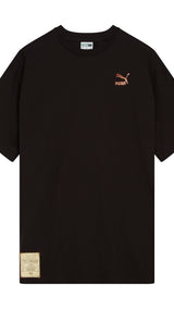 Puma X davido 30bg tee in color PUMA Black - Front View