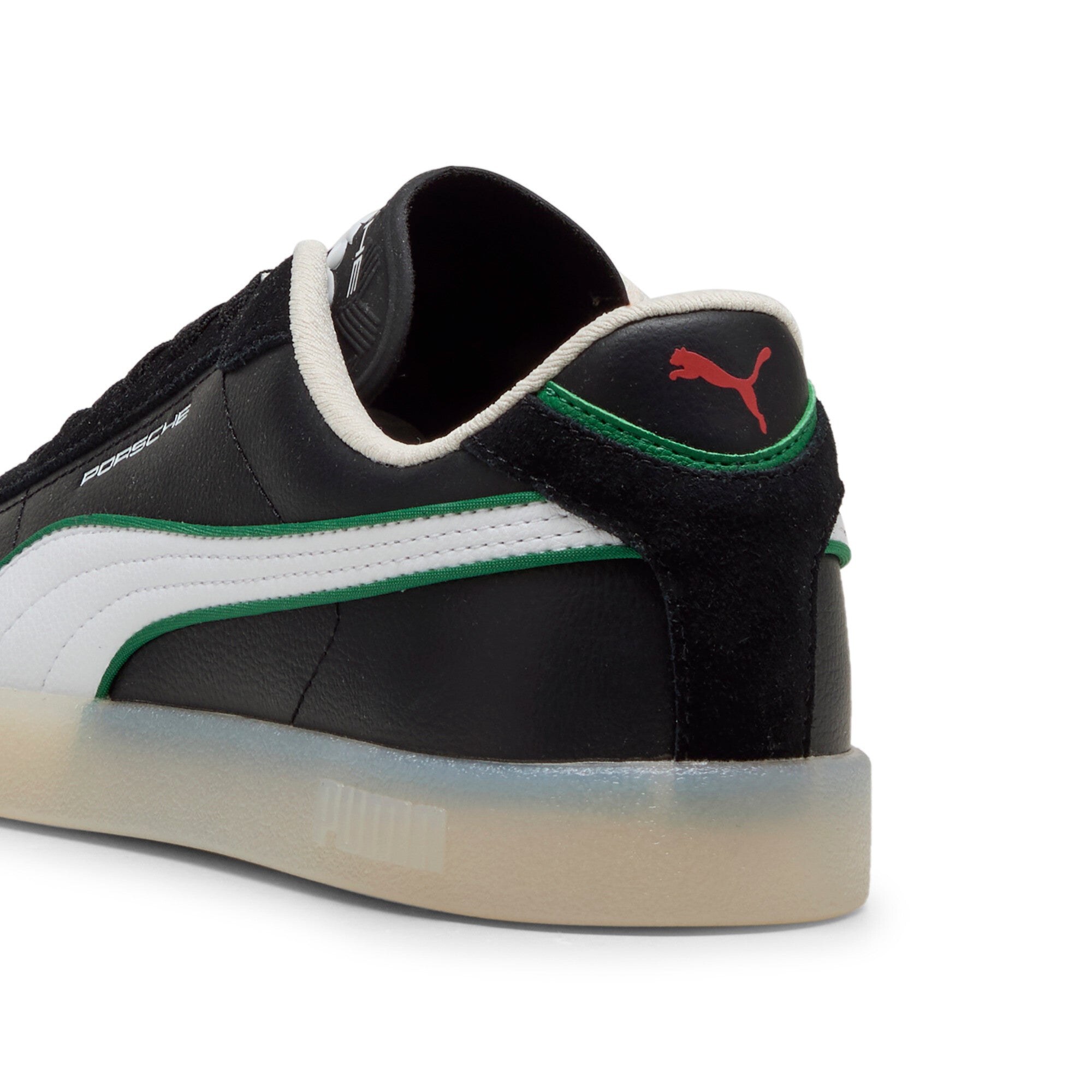 Puma porsche legacy puma club II era sneakers in black - Back View