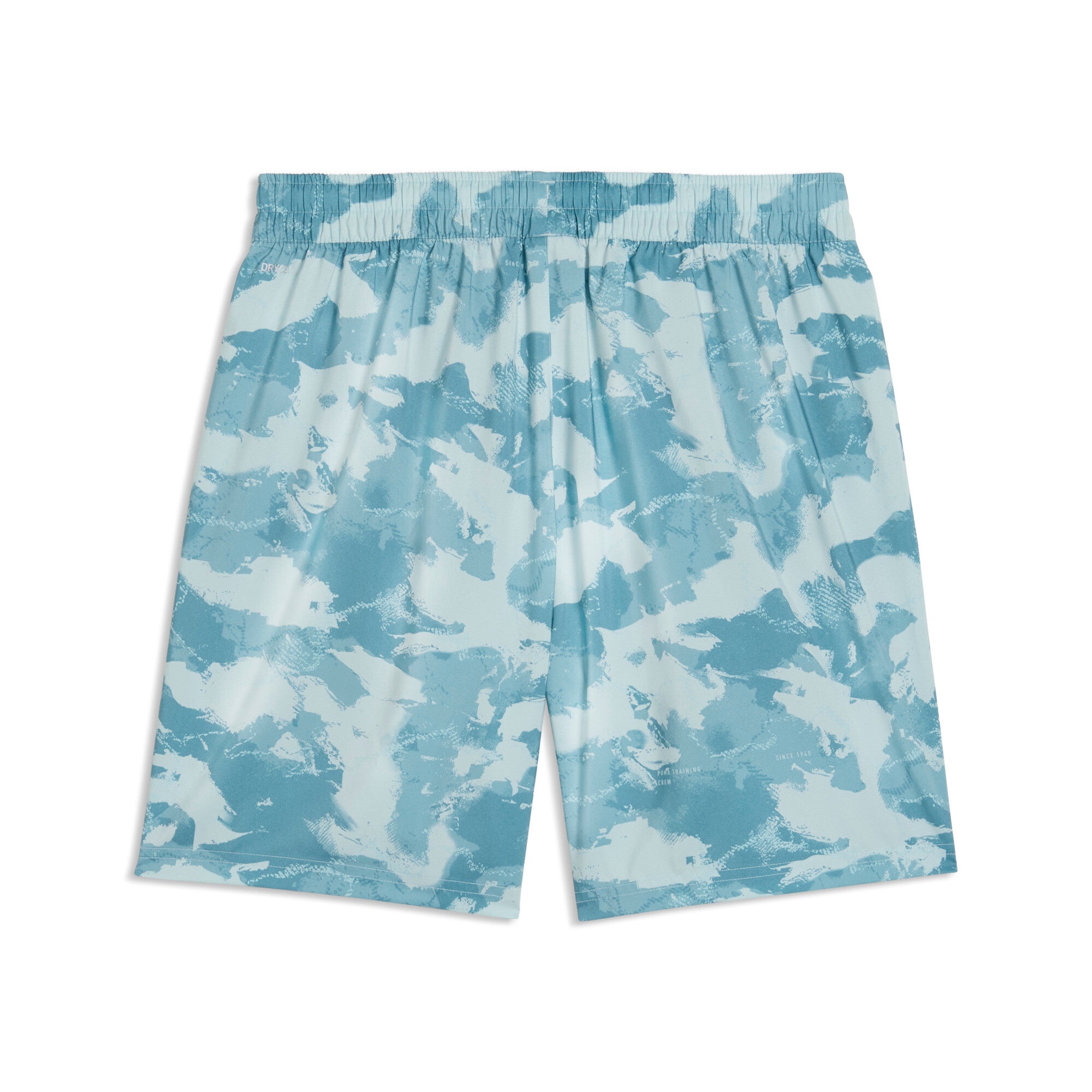 PUMA TRAIN ALL DAY 7" shorts men in baltic sea blue — back view