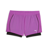 Puma VELOCITY 2in1 3" running shorts in wild berry - Front View