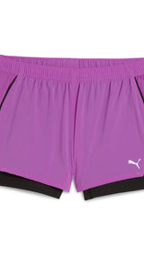 Puma VELOCITY 2in1 3" running shorts in wild berry - Front View