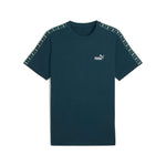 PUMA ESSENTIALS tape tee - green terrain