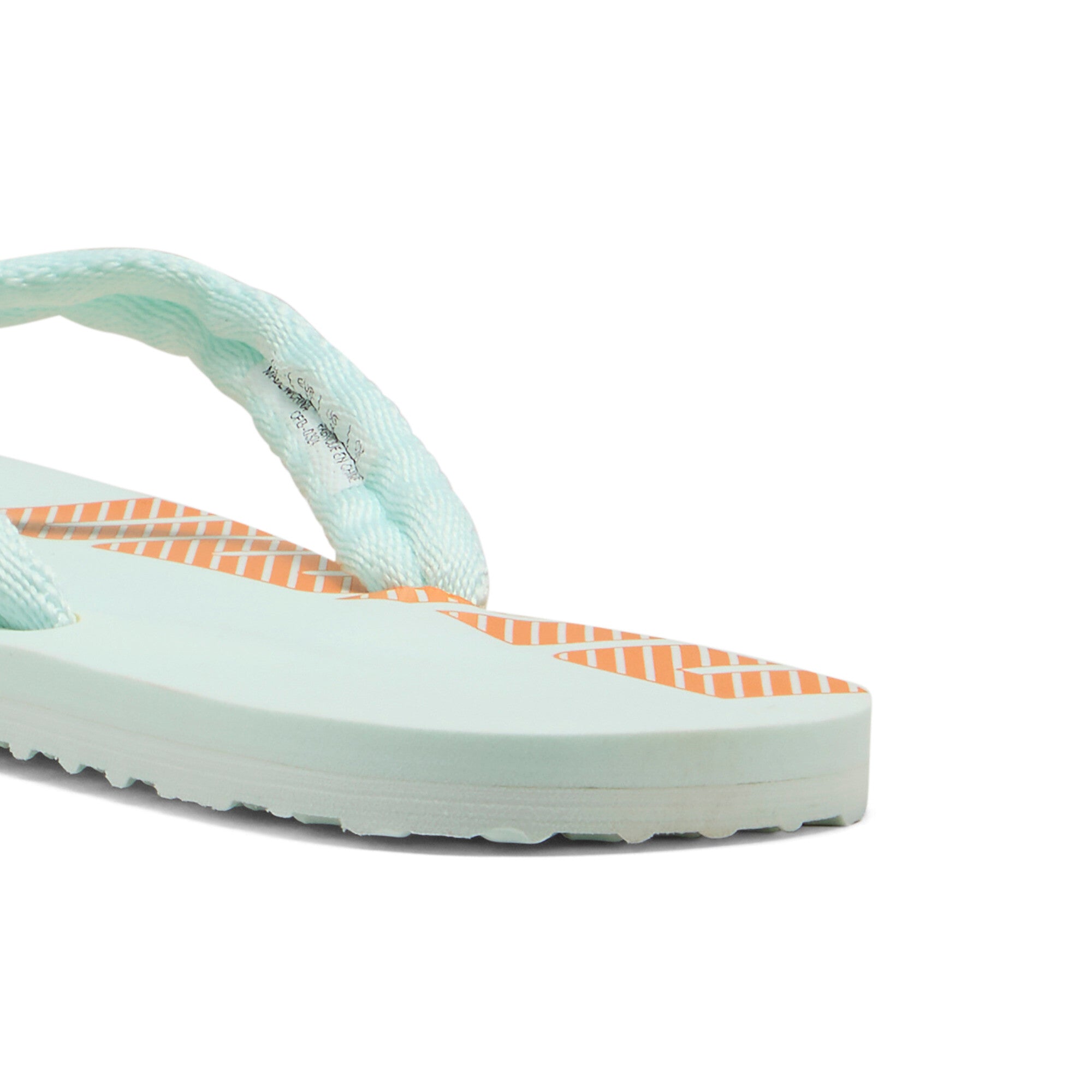 Puma epic flip v2 sandals in peaceful blue and dark poppy - Back View