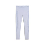 Puma lace high-waisted 7/8 tights in cool weather - Front View