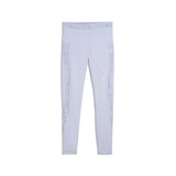 Puma lace high-waisted 7/8 tights in cool weather - Front View