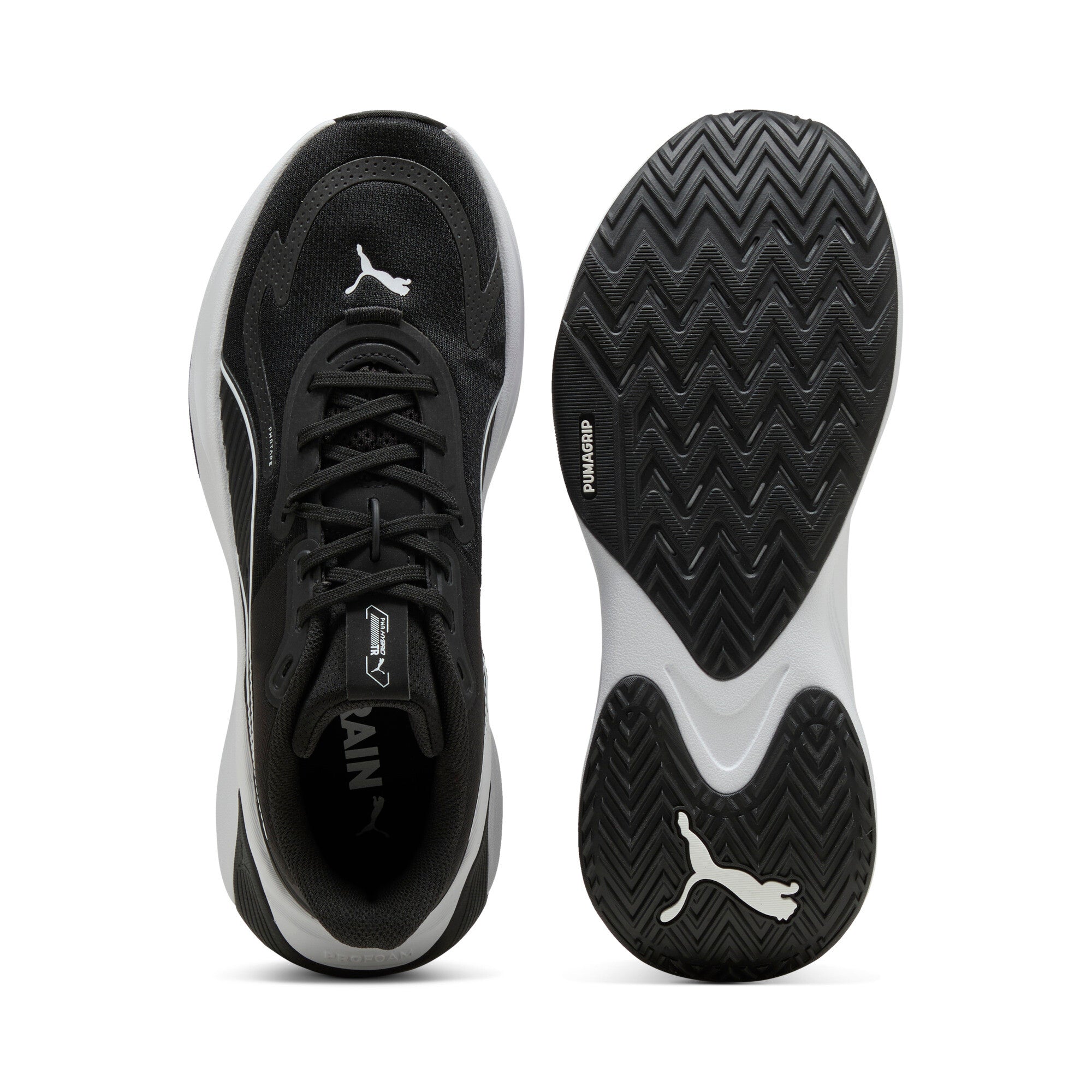 Puma training pwr hybrid shoes in black - Side View 02