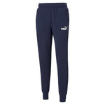 Puma essentials logo sweatpants men in black - Front View