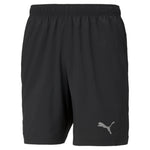 Puma favourite woven 7" session men's running shorts in black - Front View