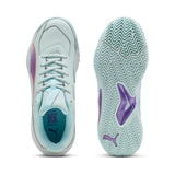 Puma tennis nova smash padel shoes in blue - Side View 02
